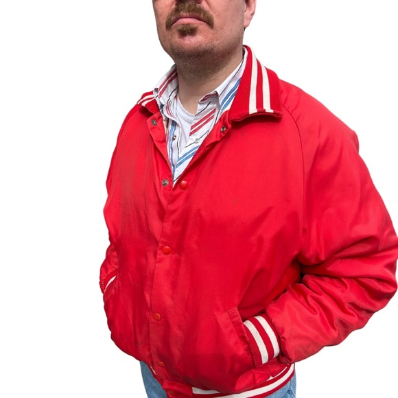 Wisconsin Red Varsity Jacket - Picture 2 of 3